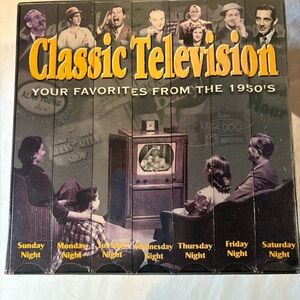 Classic Television VHS Set Your Favorites from the 1950’s Seven Video Set